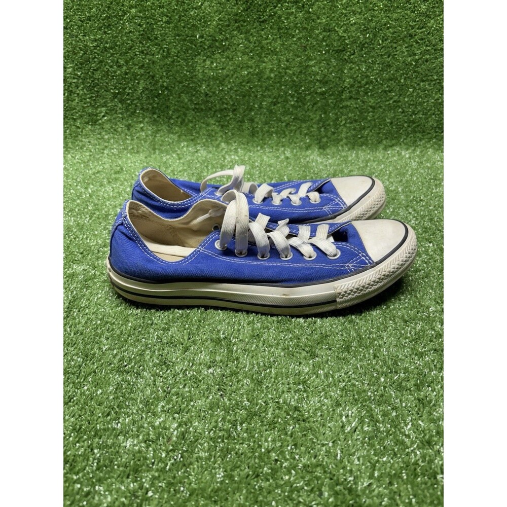 Converse Chuck Taylor All Star OX Blue Low Top Lace Up Sneakers Wmns 9 130127F